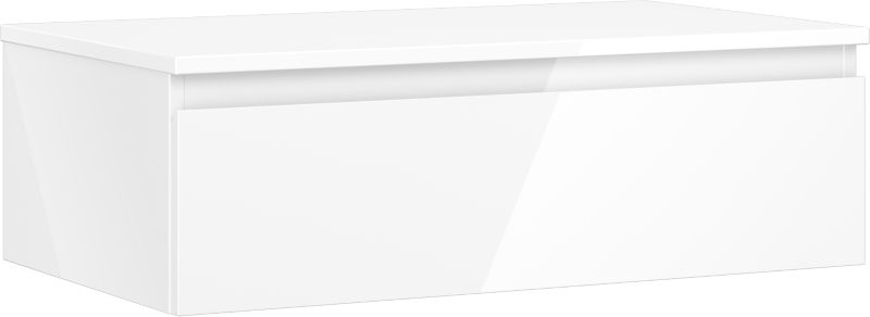 Szafka łazienkowa wisząca Mexen Orio biały połysk 80x46 cm 1 szuflada 1 szt.