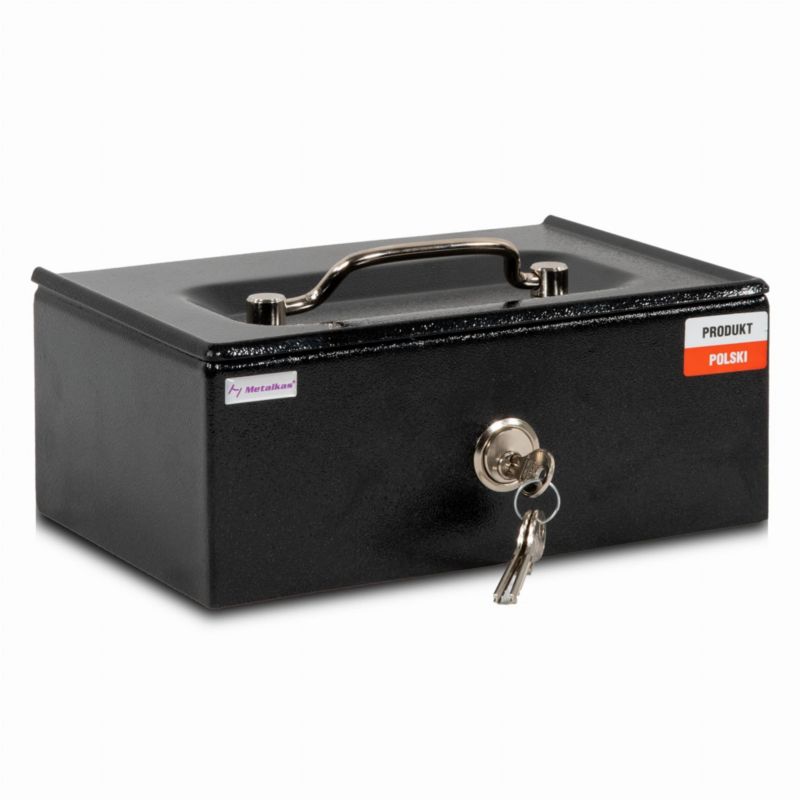 Kasetka na pieniądze Metalkas z podwójnym dnem 6PŚR 1 szt.
