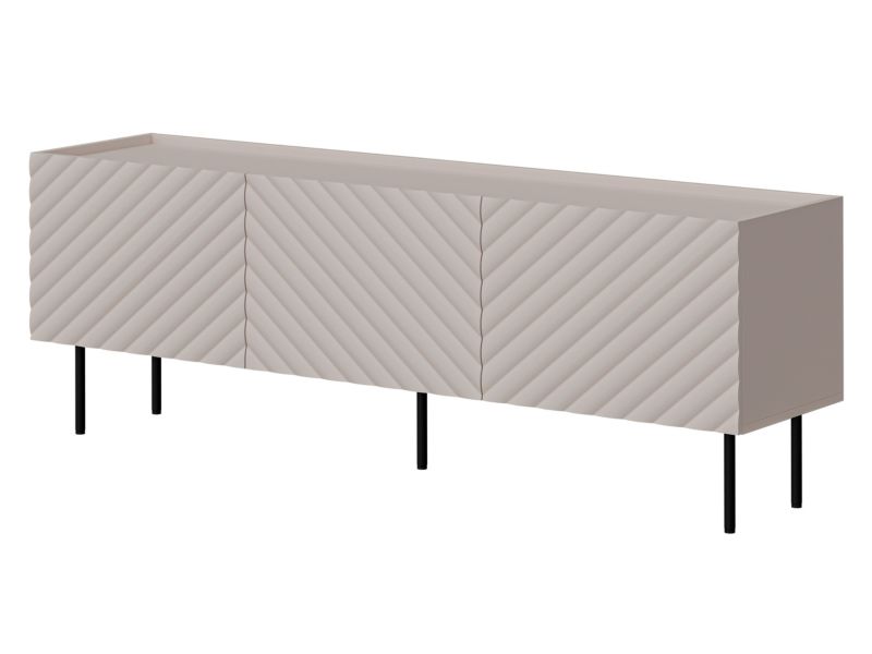 Szafka RTV MIRJAN 24 Lucca 165 3D kaszmir 1 szt.