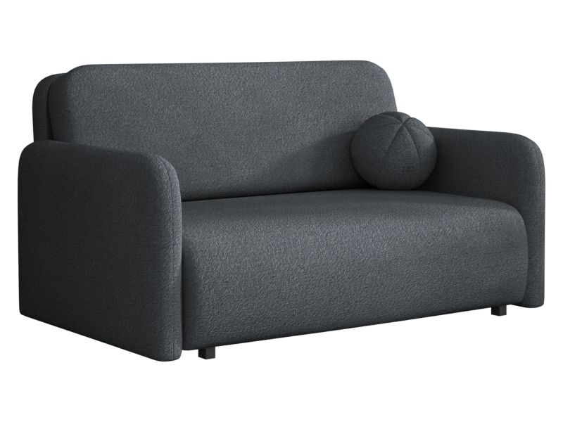 Kanapa MIRJAN 24 trzyosobowa Viva Sun III ciemnoszara bukla 1 szt.