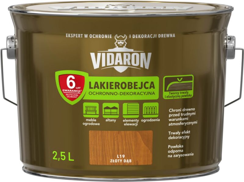 Lakierobejca Vidaron złoty dąb 2,5 l
