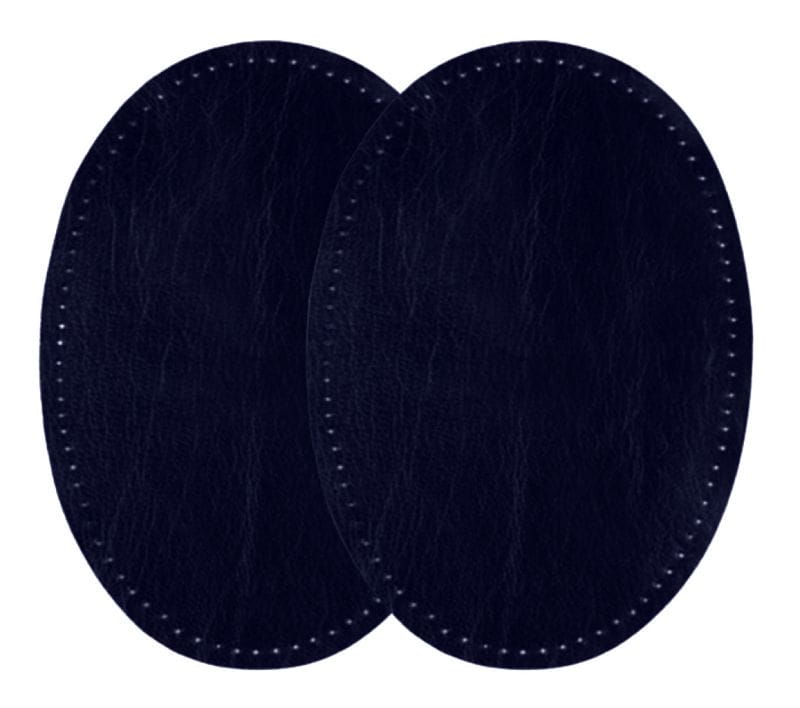 łaty skórzane 2 szt. kol.74 / granatowy