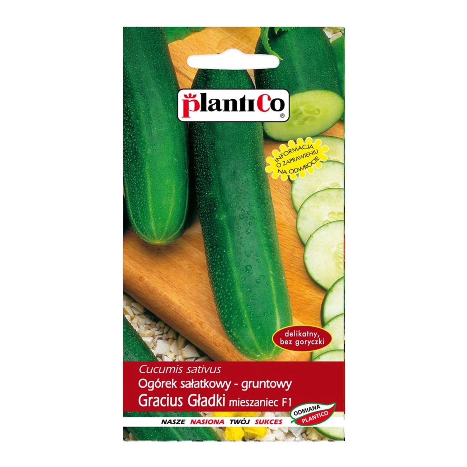 Ogórek gruntowy Gracius Gładki - 5 g