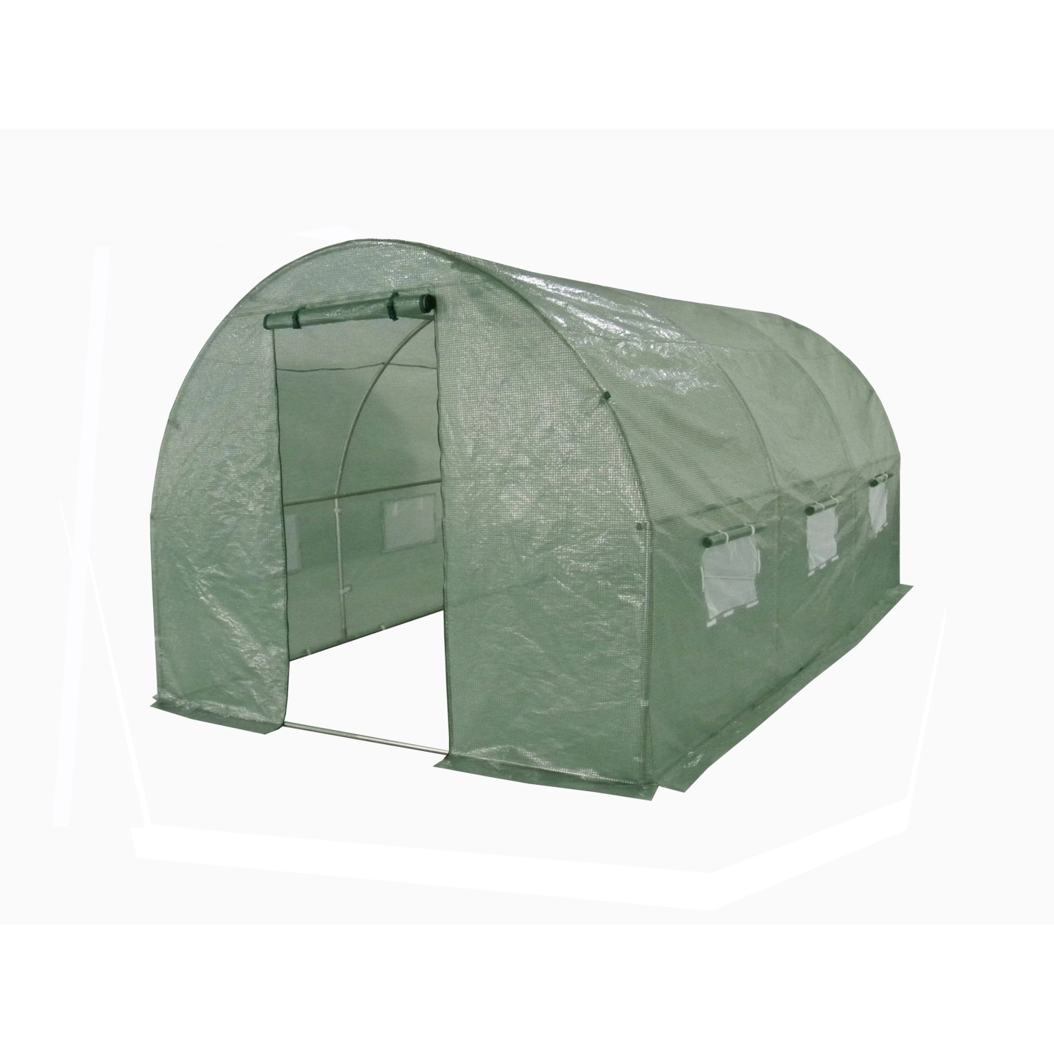 Tunel foliowy wzmocniony zielony - 2 x 3,5 m