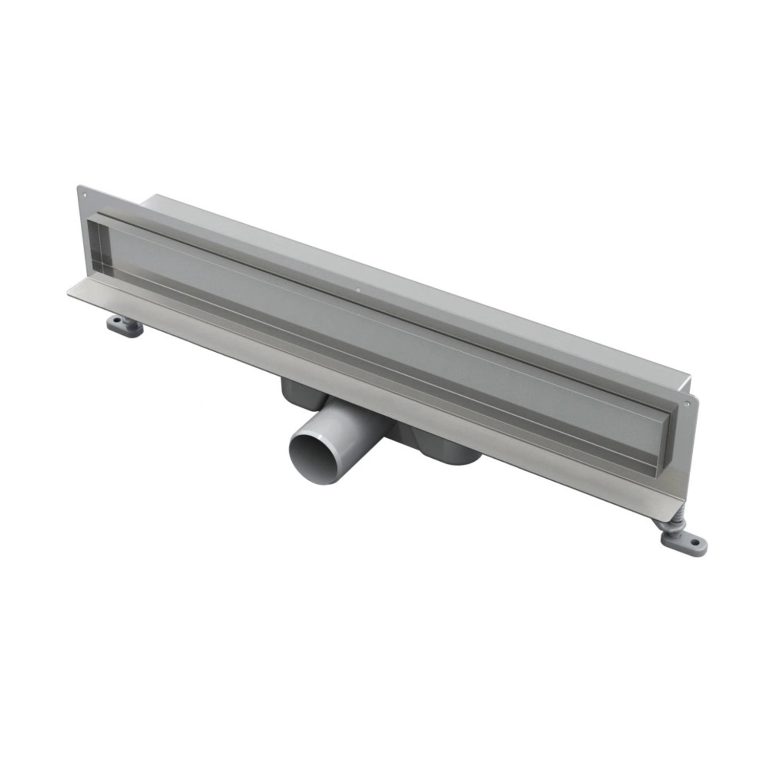 Target Odpływ ścienny płytka stalowa 30 cm