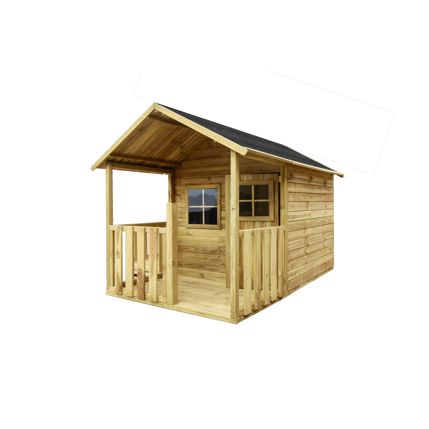 4IQ Domek Nati z tarasem - 139 x 237 cm, wys. 165 cm