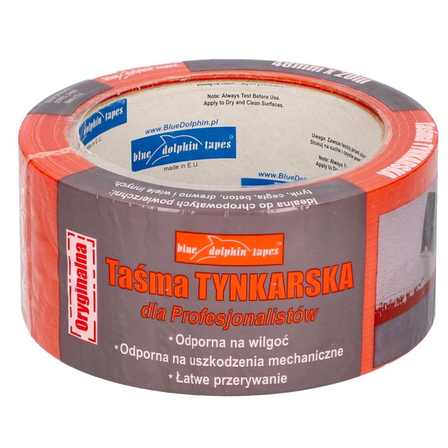 Taśma tynkarska DTPRO 48 mm x 20 m Blue Dolphin