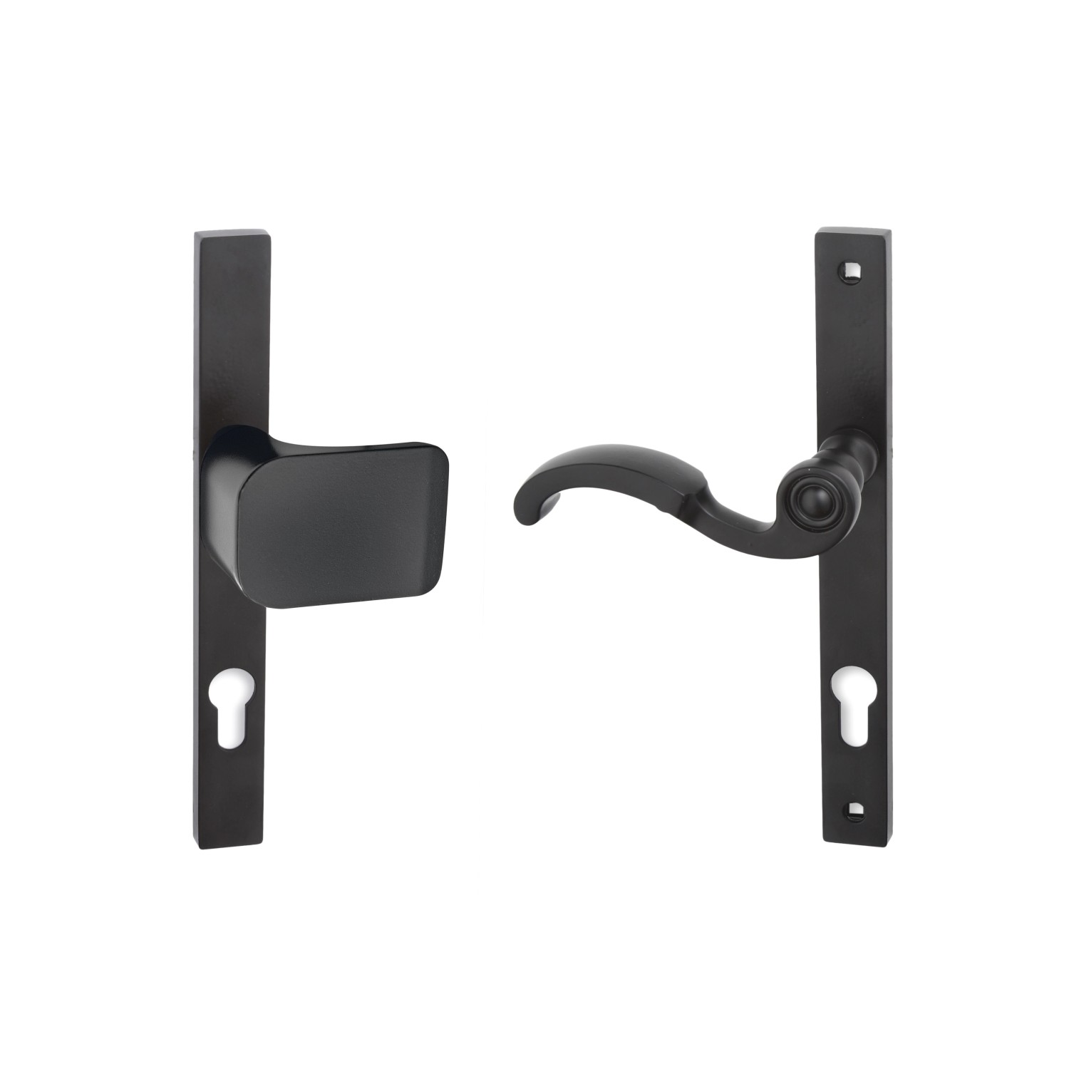 Kuchinox Klamka-uchwyt BARON lewa, czarna