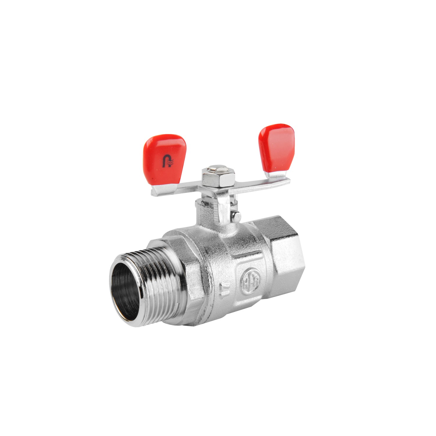 Armatura Kraków Zawór kulowy PP i N-W z motylkiem i dławikiem 1"