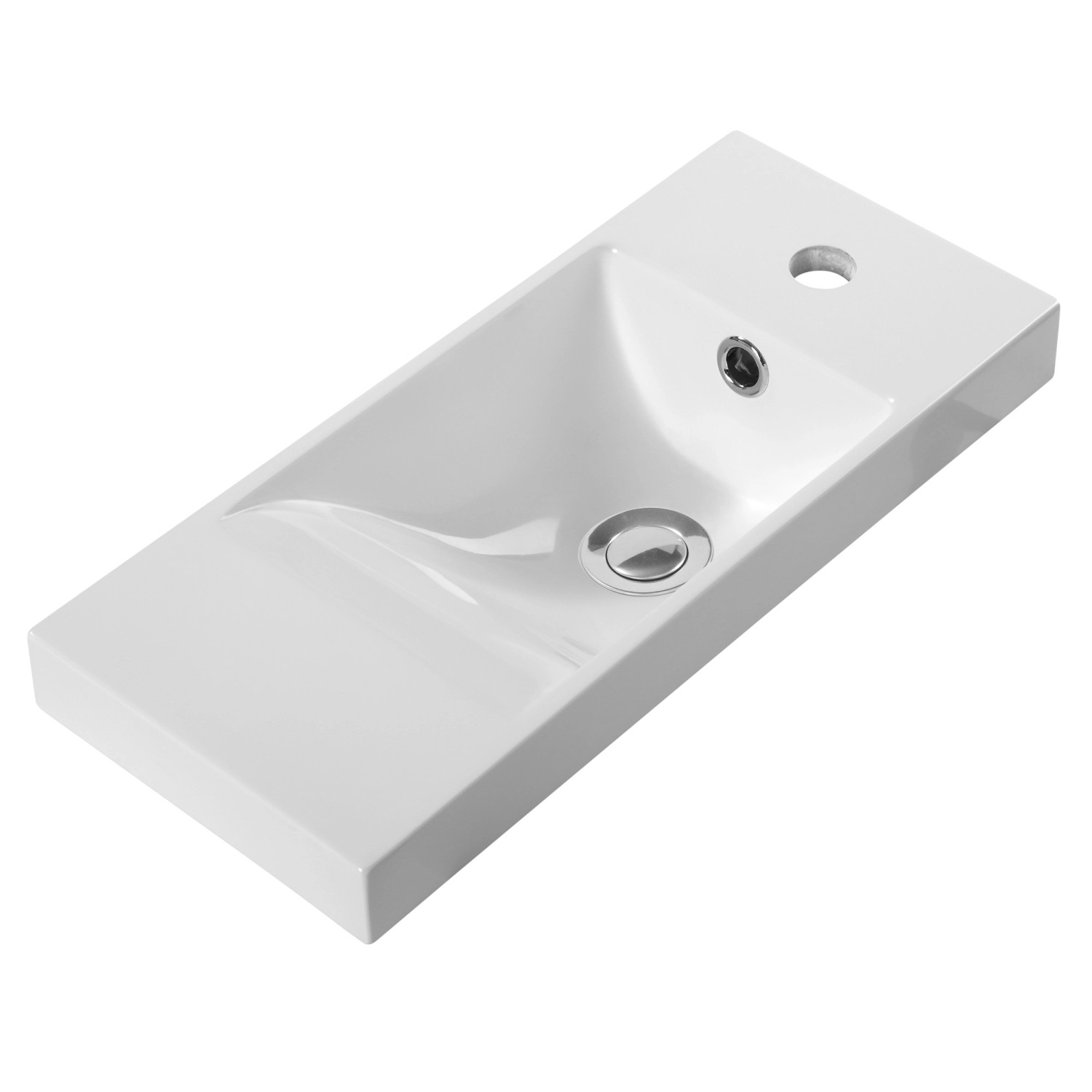 Astor Umywalka Ben z otworem 50 cm biała