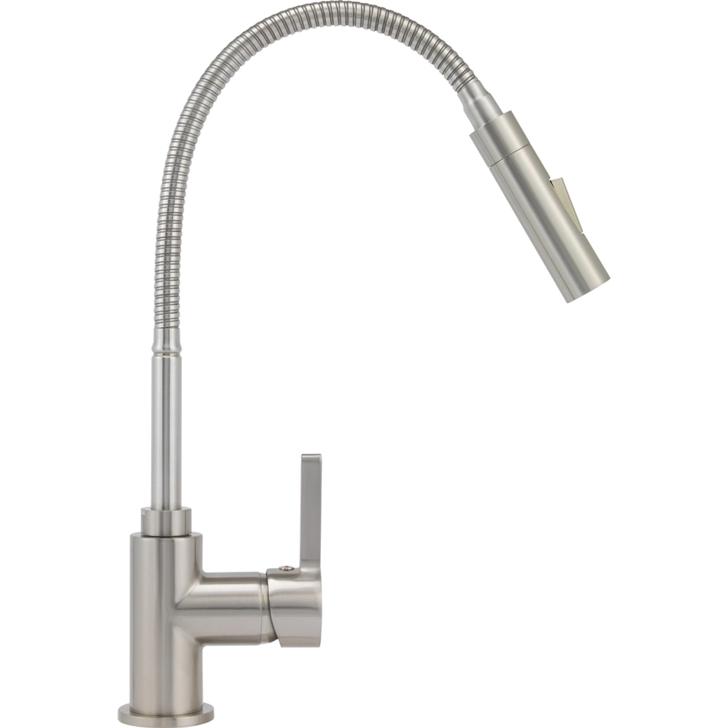 Baliv Bateria kuchenna Lika elastyczna wylewka ciemny chrom