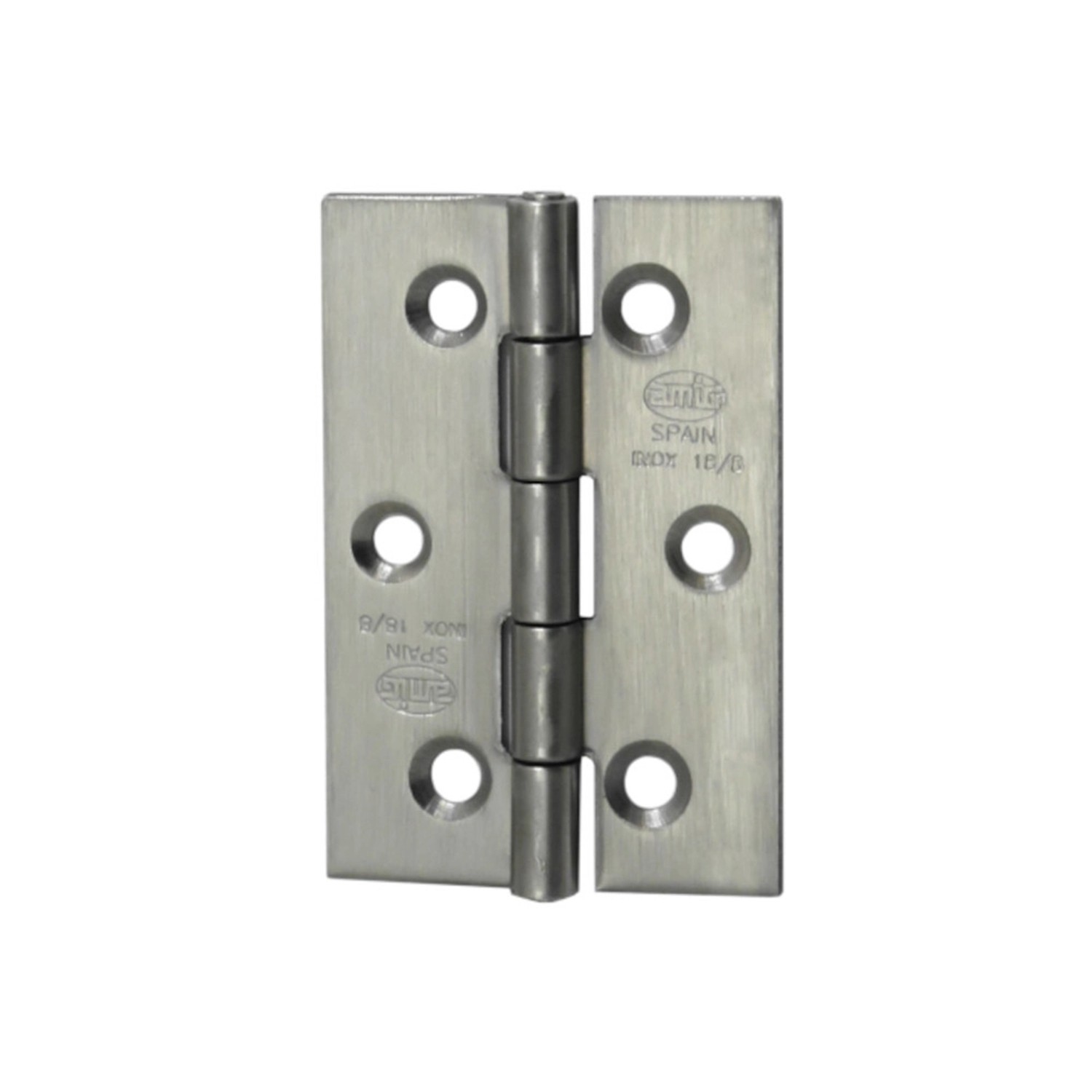 Agas Zawias meblowy 60 x 40 x 2 mm inox