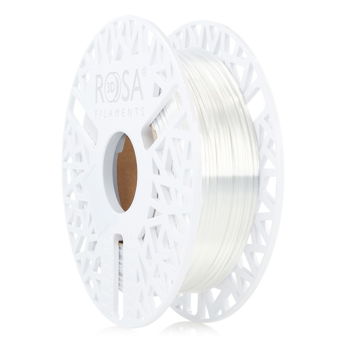 FILAMENT 3D PLA-Silk White 1,75mm 0,5kg