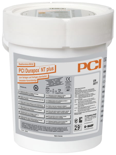 ŻYWICA EPOKSYDOWA DO WYKLEJANIA I SPOINOWANIA PCI DURAPOX NT PLUS 4KG SREBRNOSZARY