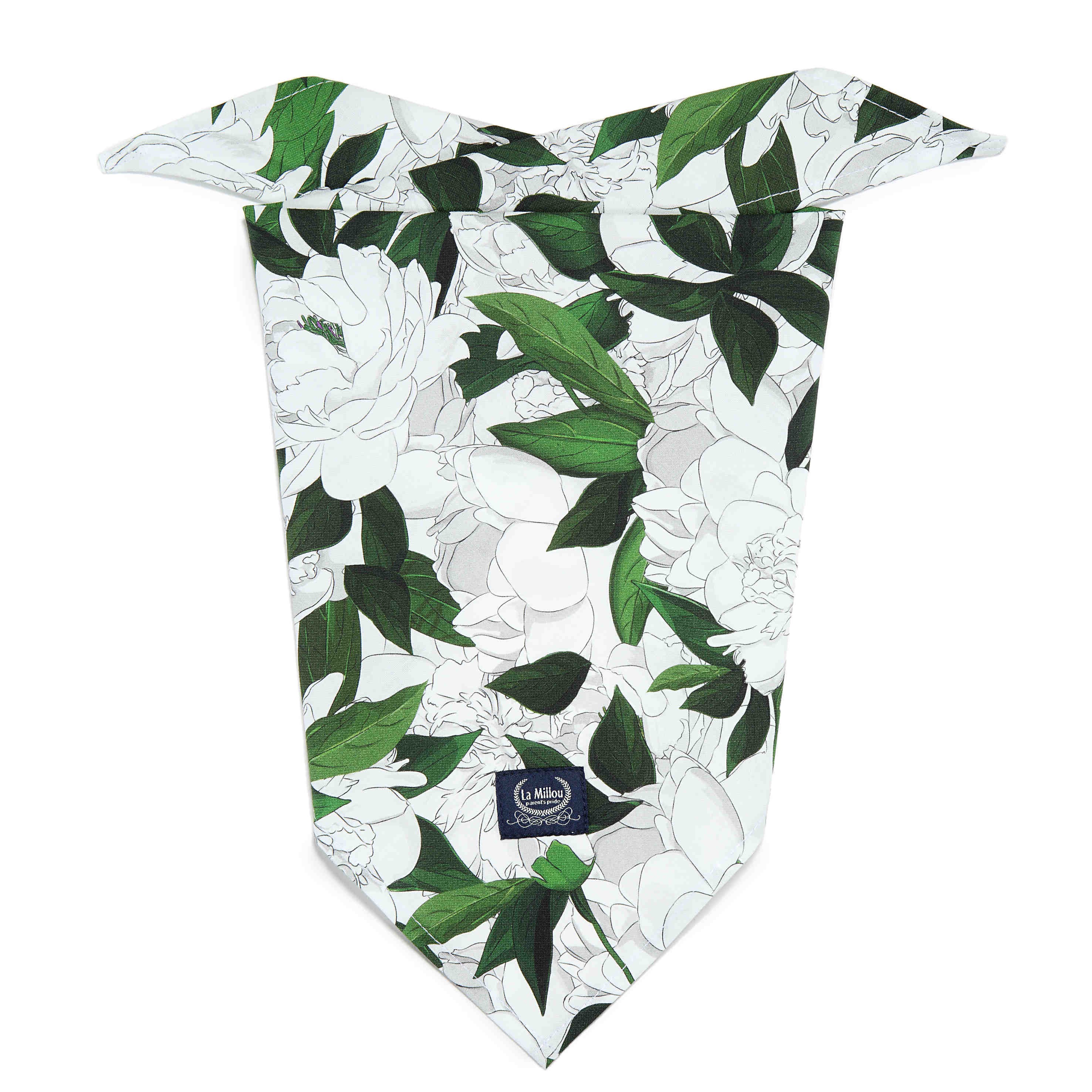 La Millou, By Małgorzata Rozenek - Majdan - Trójkątna Chustka - Lady White Peony