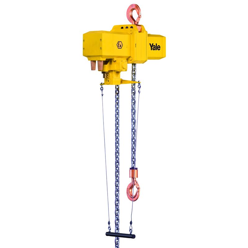 Yale CPA - ATEX Basic 2000 - 10000 kg - pneumatyczny wciągnik łańcuchowy - CPA ATEX 60-3 - 3,0 m