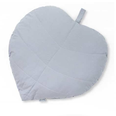 Poduszka liść szary BR