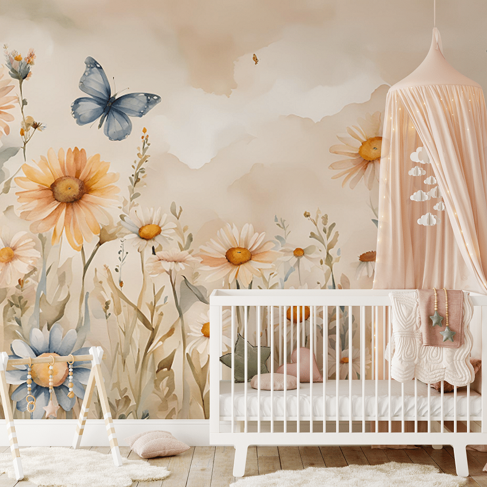 Fototapeta dla dzieci Kwiatowa Polana - 350