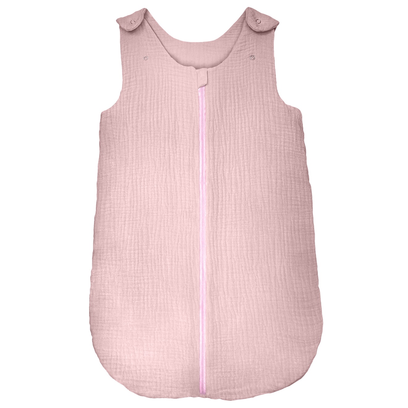 Śpiworek do spania muślinowy letni brudny róż AL