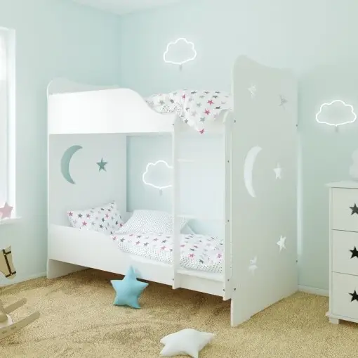 Łóżko piętrowe Stars II bez szuflady - 160x80