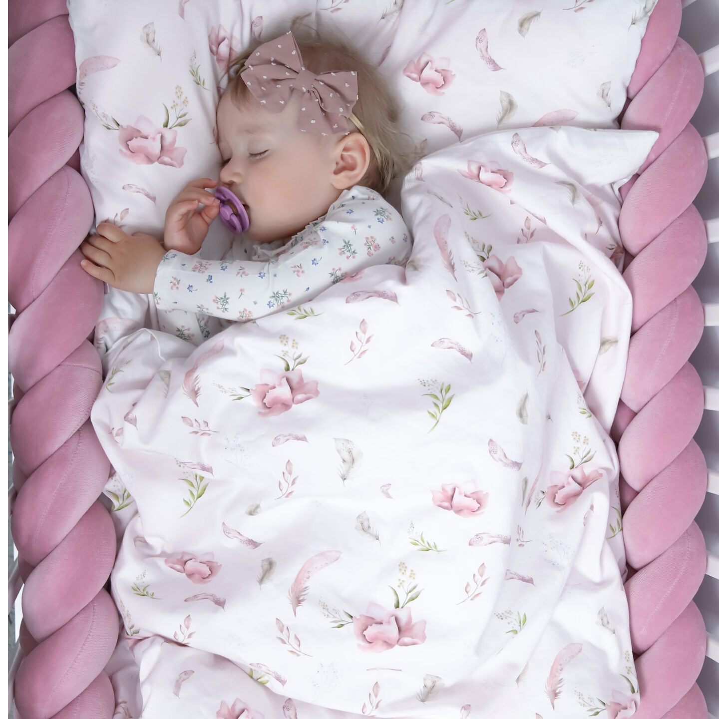 Komplet pościeli 120×90 Blossom LU - Pościel bez wypełnienia