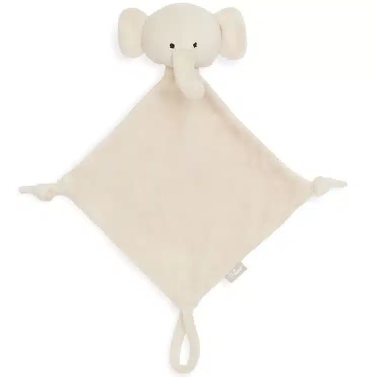 Przytulanka dou dou z zawieszką na smoczek Elephant NOUGAT Jollein BBTB