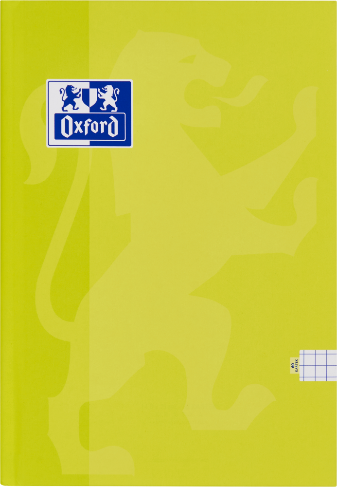 Brulion w kratkę Oxford Touch, A5, twarda oprawa, 60 kartek, mix kolorów