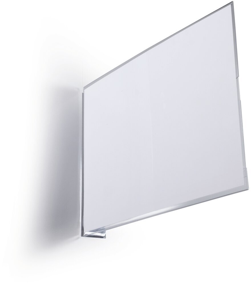 Szyld regałowy Durable, magnetyczny, A5, poziomy, 10 sztuk, transparentny