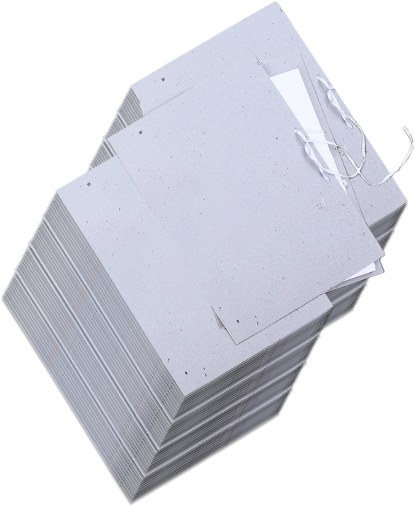 100x Fascykuła Barbara, A4, 700g/m2, 800 kartek, 1 sztuka, jasnoszary