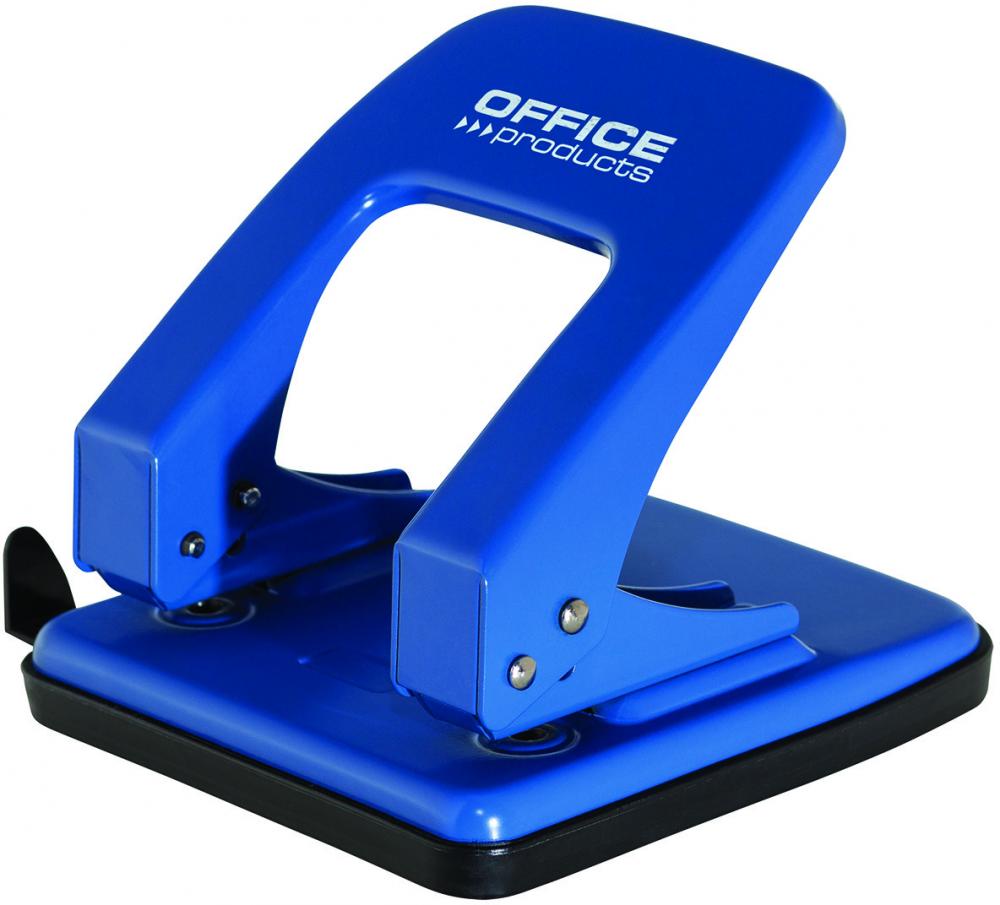 Dziurkacz Office Products, do 40 kartek, niebieski