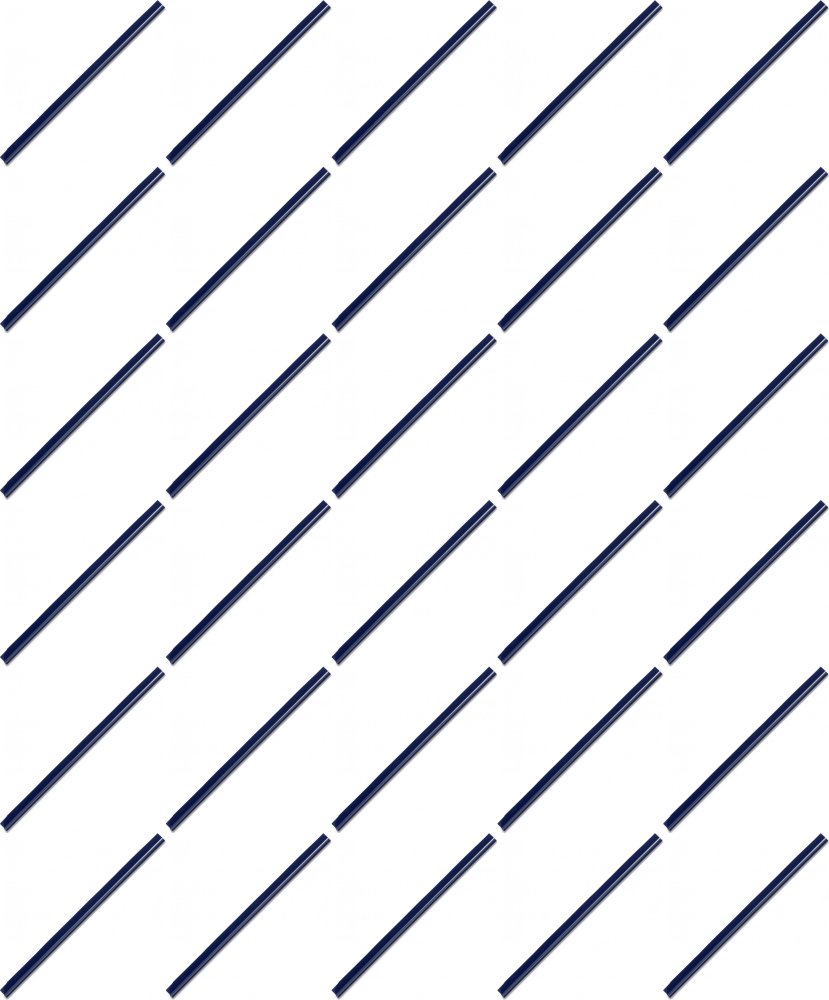 36x Listwa wsuwana Durable, 3mm, do 30 kartek, 1 sztuka granatowy