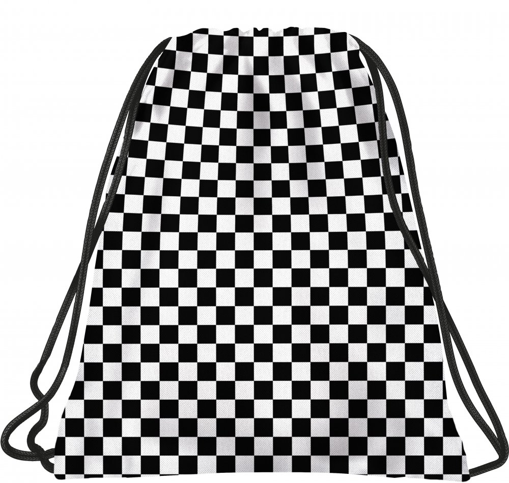 Worek na buty BackUP 7 A Szachownica, 41x35cm