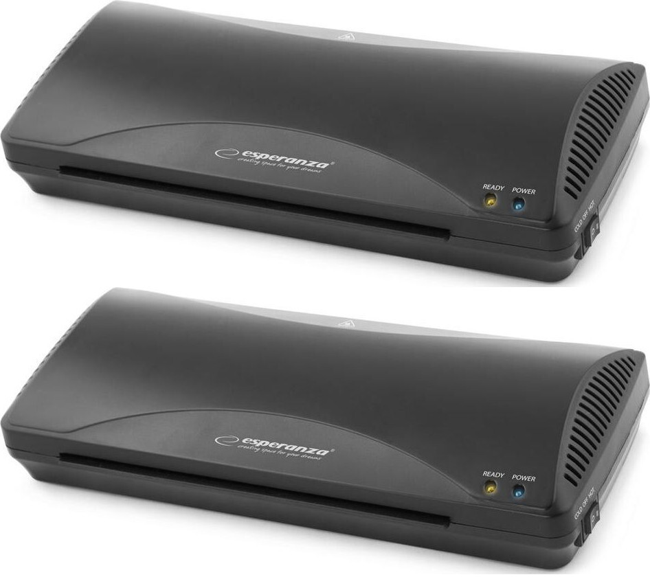 2x Laminator Esperanza Infinity, A4, czarny