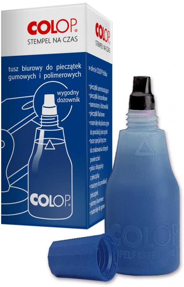 Tusz do stempli Colop, 25ml, niebieski