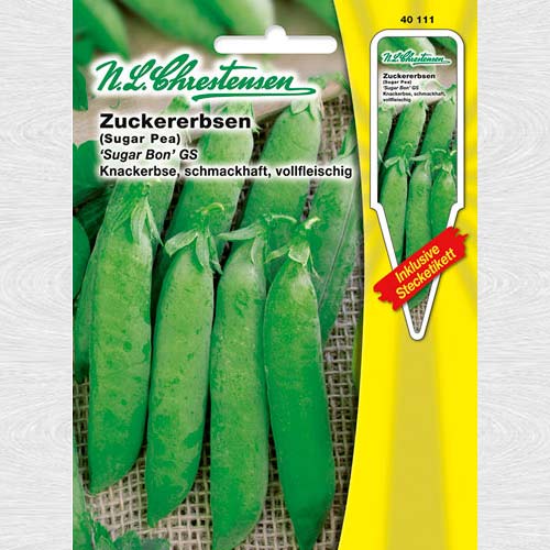 1 pac, Mazăre Sugar Bon - Semințe: Mod de ambalare: 1 pac