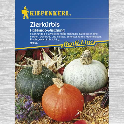 1 pac, Dovleac Hokkaido, amestec - Semințe: Mod de ambalare: 1 pac