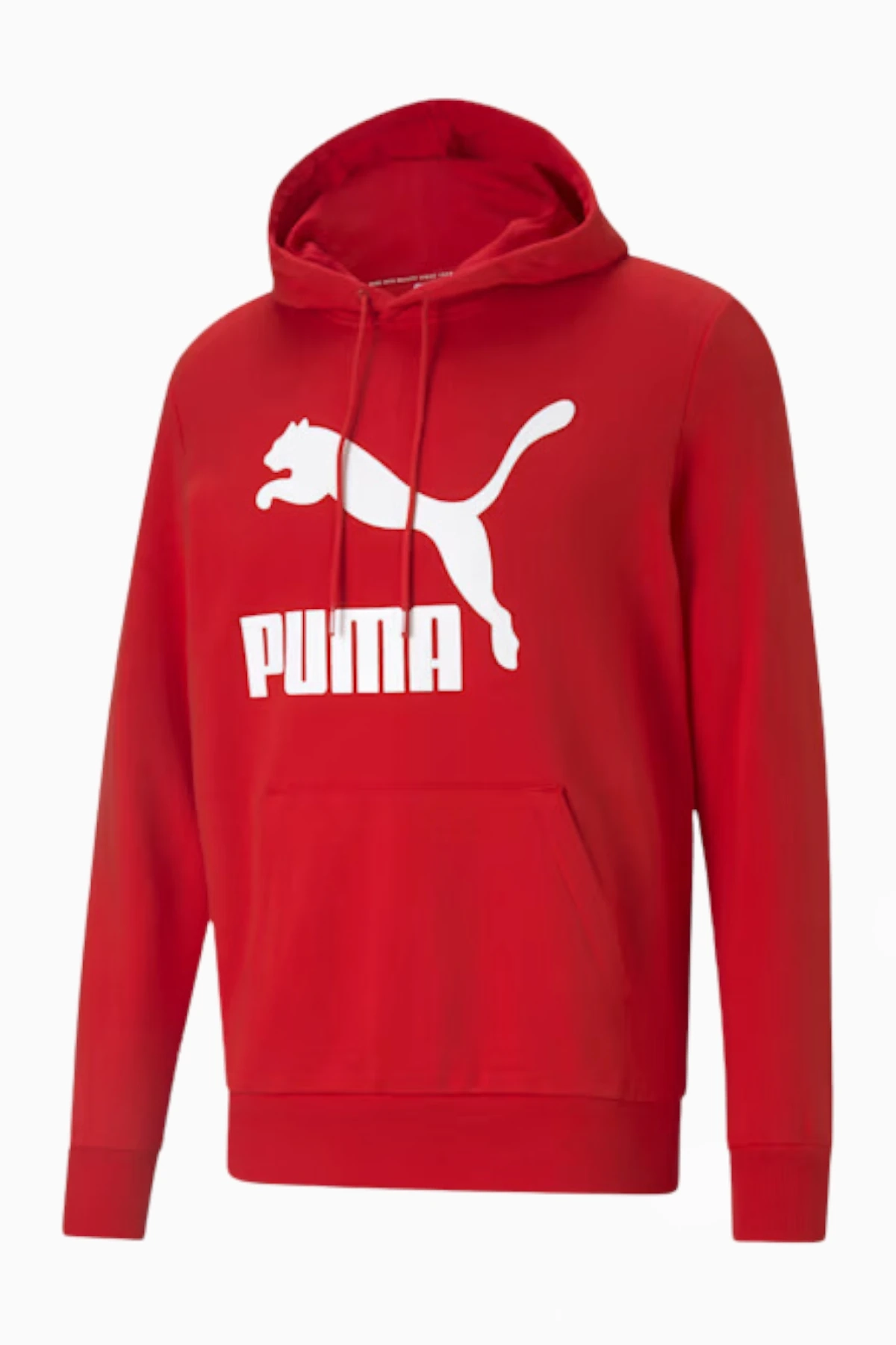 Bluza z kapturem Puma Classics Logo - Czerwony