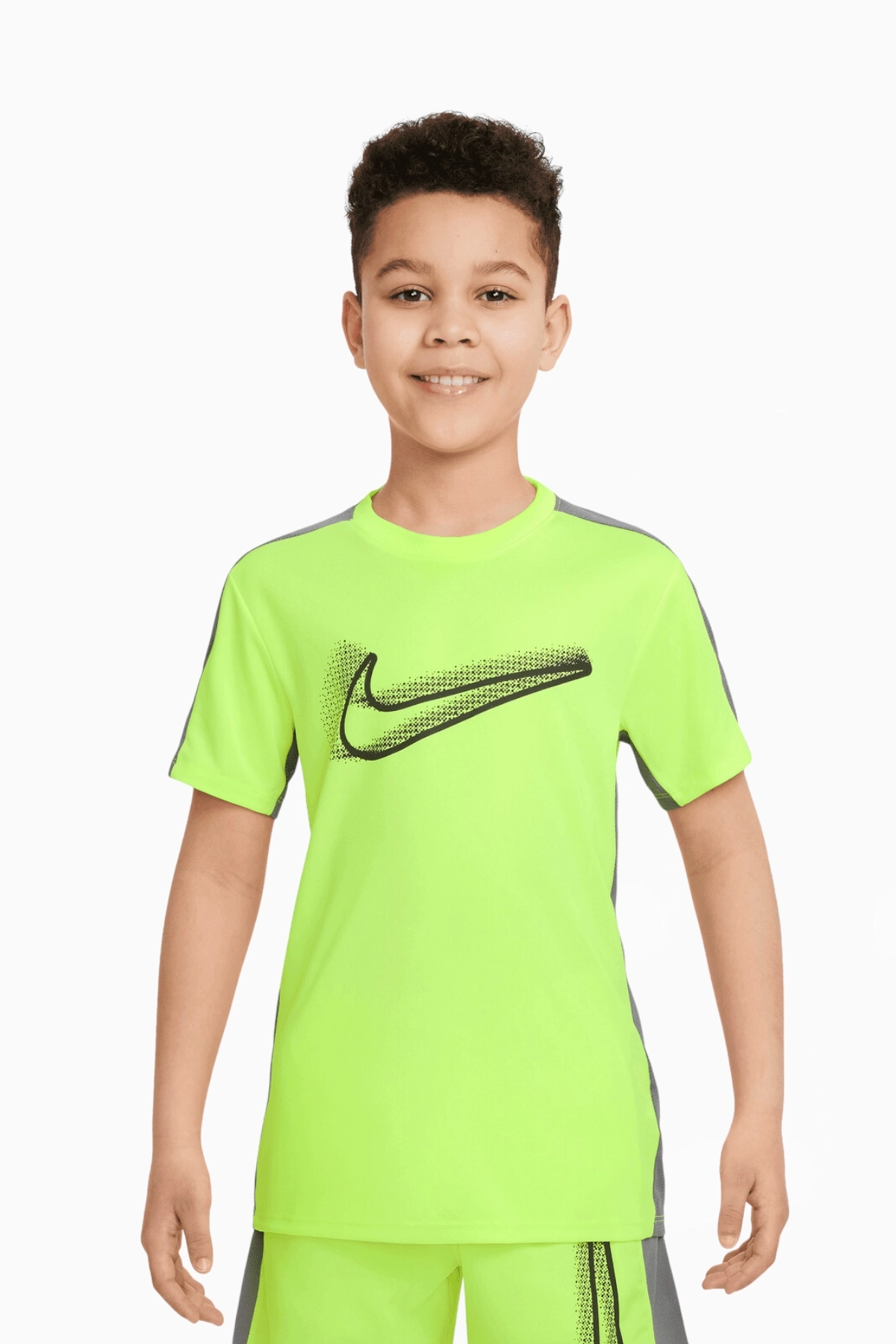 Koszulka Nike Dri-FIT Academy Junior - Limonkowy
