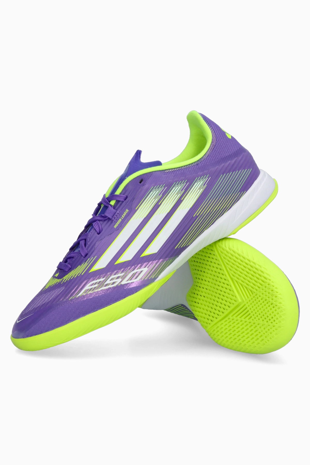 Halówki adidas F50 League IN - Fioletowy