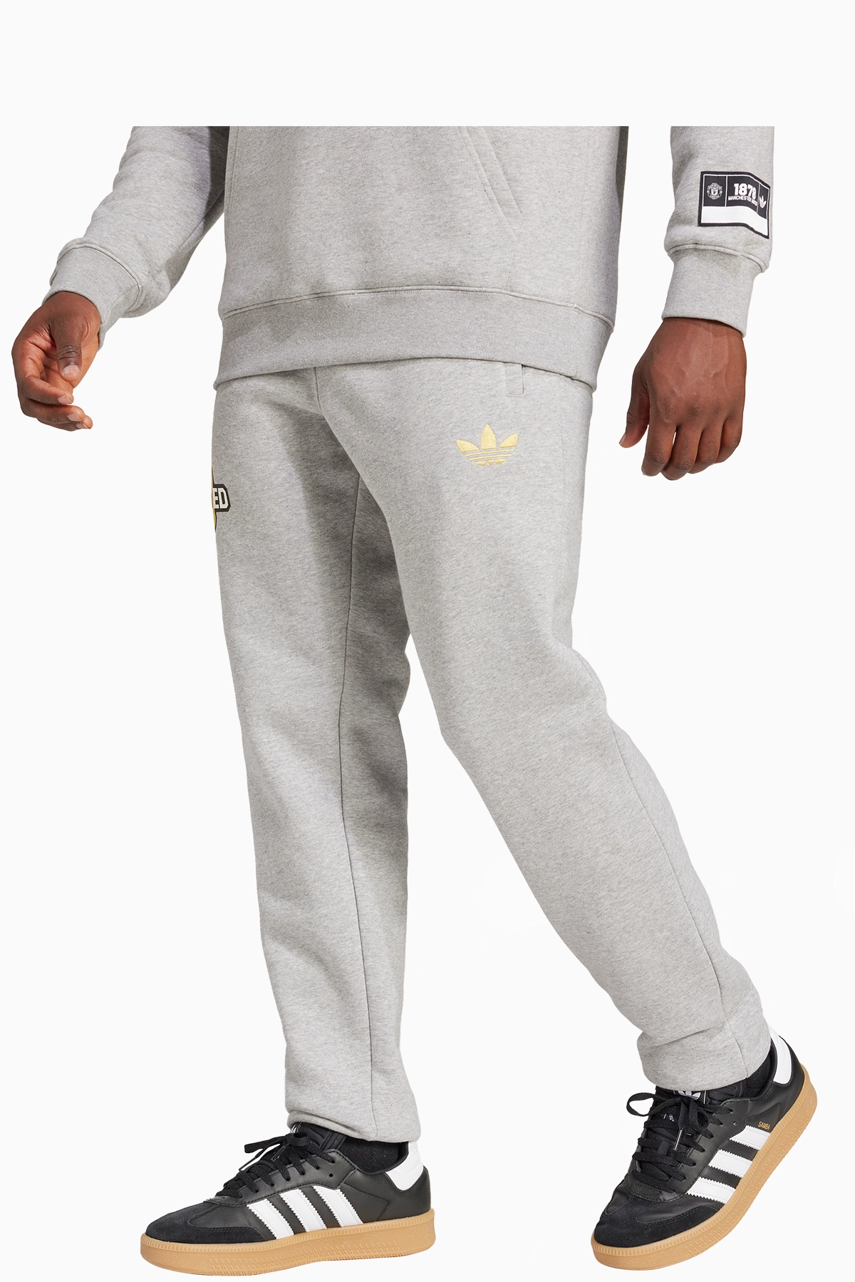 Spodnie adidas Manchester United 24/25 VRCT - Szary