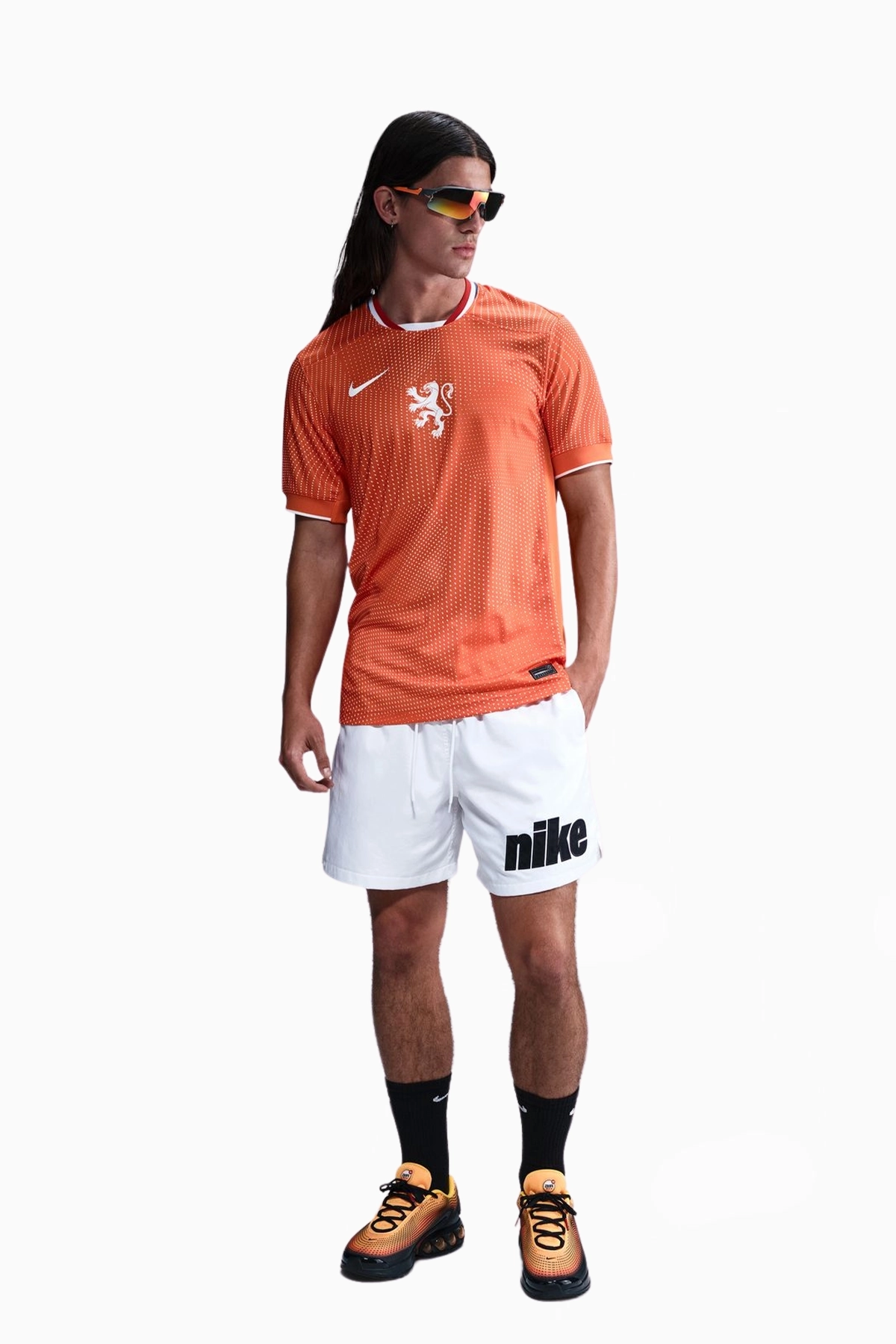 Koszulka Reprezentacji Holandii Nike 2025 Domowa Stadium - Pomarańczowy
