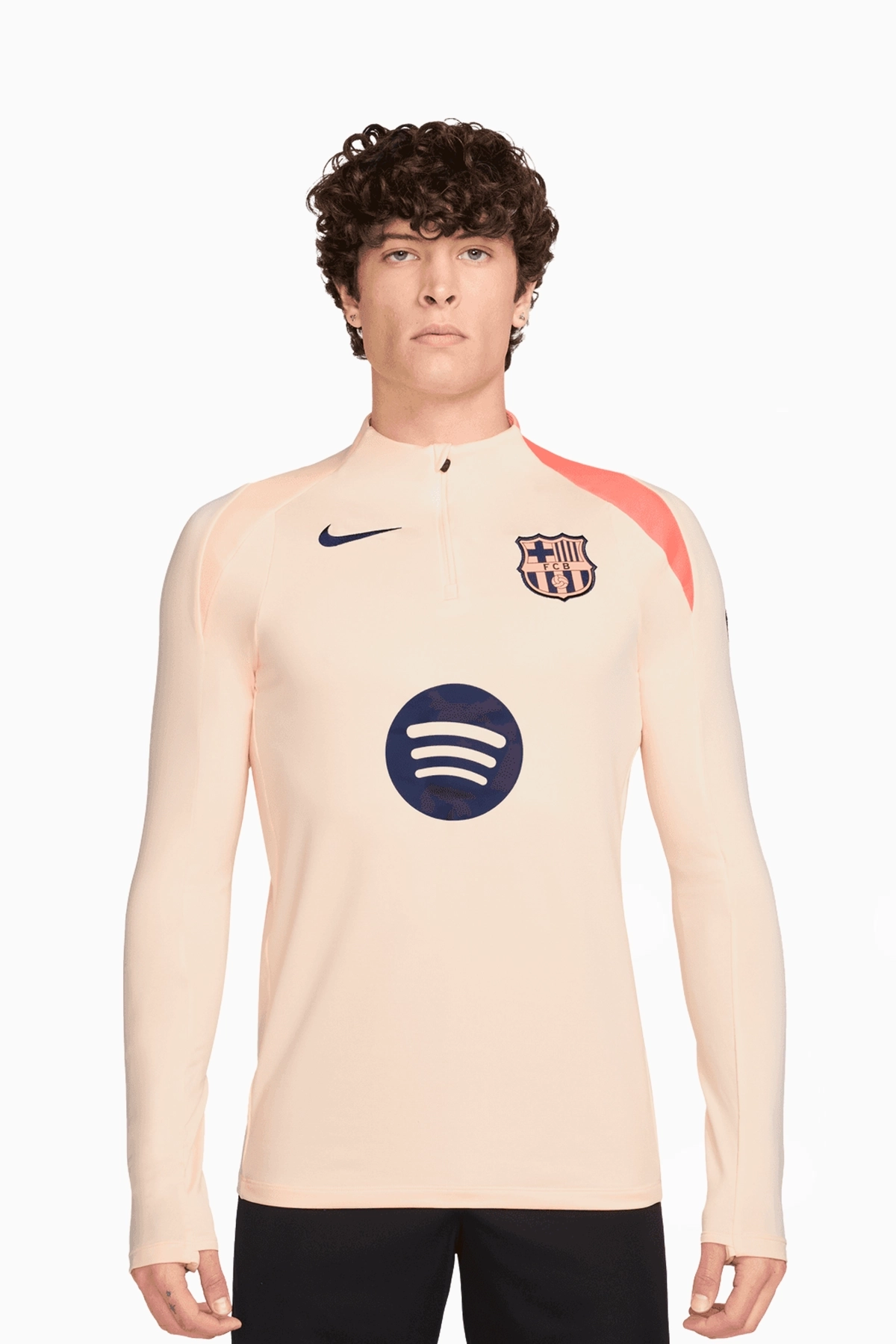 Bluza Nike FC Barcelona 25/26 Strike - Pomarańczowy