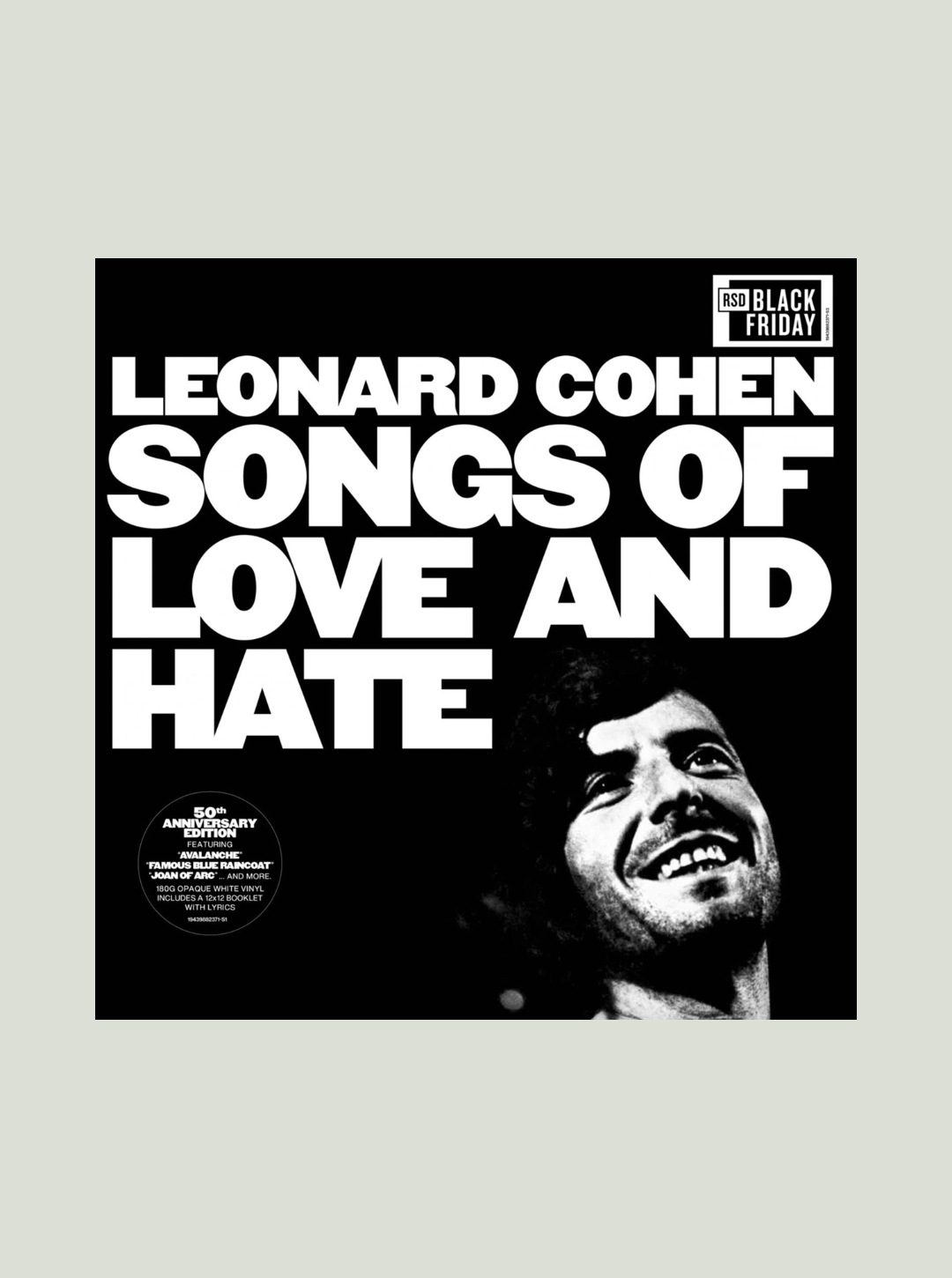 Płyta winylowa Leonard Cohen - Songs of Love and Hate