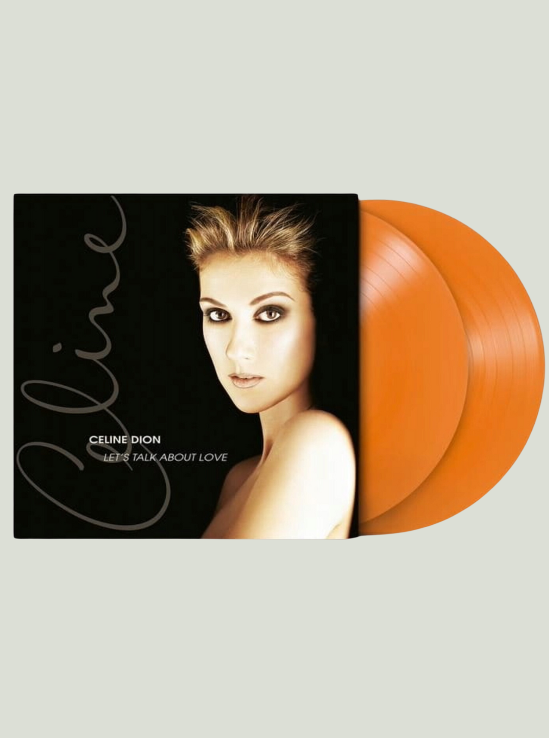 Płyta winylowa Céline Dion - Let's Talk About Love (Limited 25th Anniversary Edition) (Orange Vinyl)