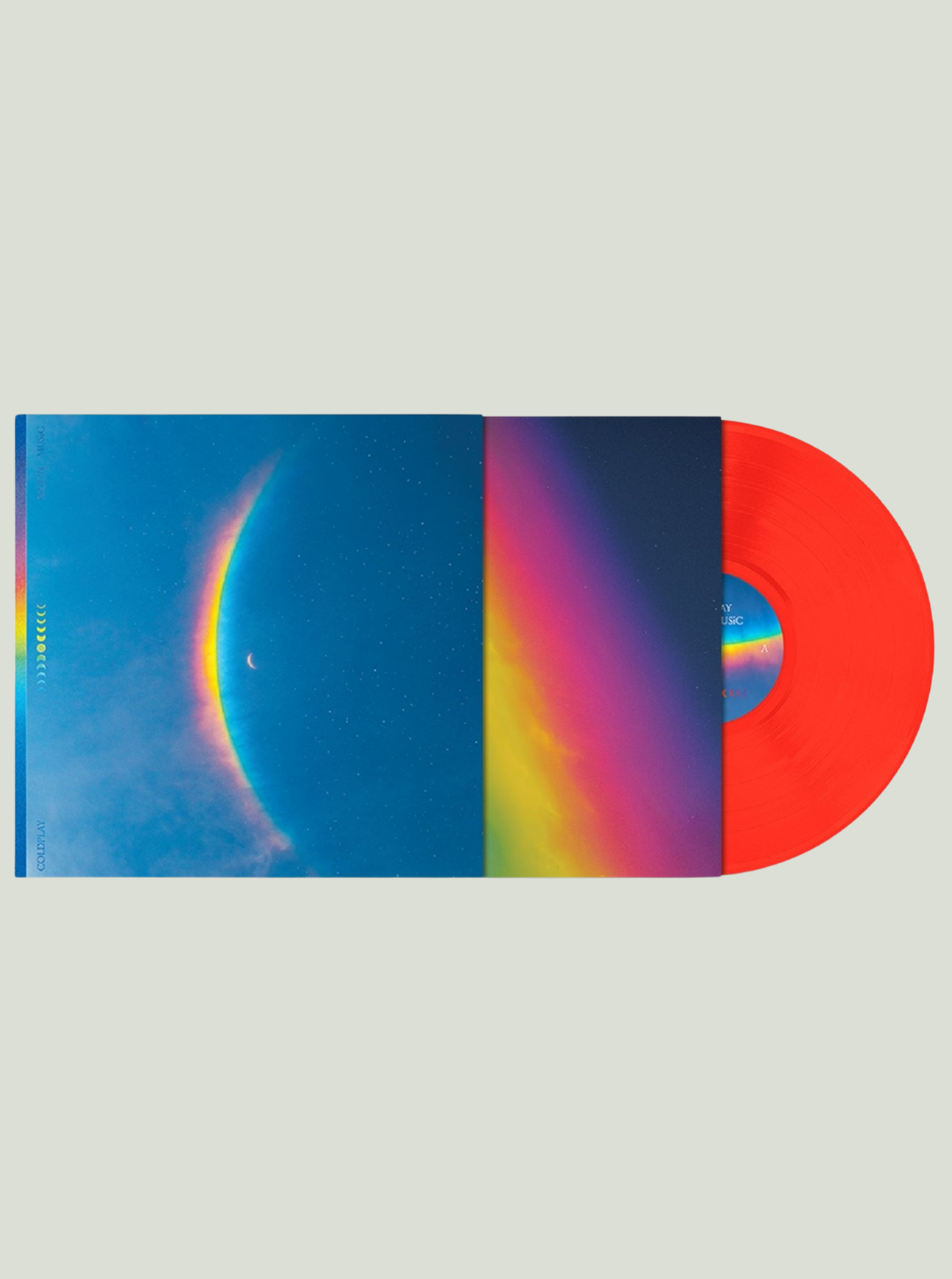 Płyta winylowe Coldplay - Moon Music (Limited Numbered Indie Exclusive Edition) (Red Eco Vinyl)