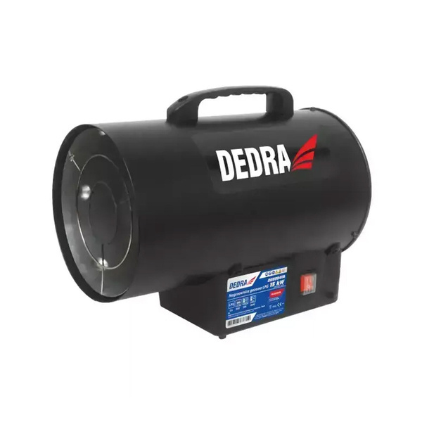 Nagrzewnica gazowa 15kW Czarna DED9941A Dedra