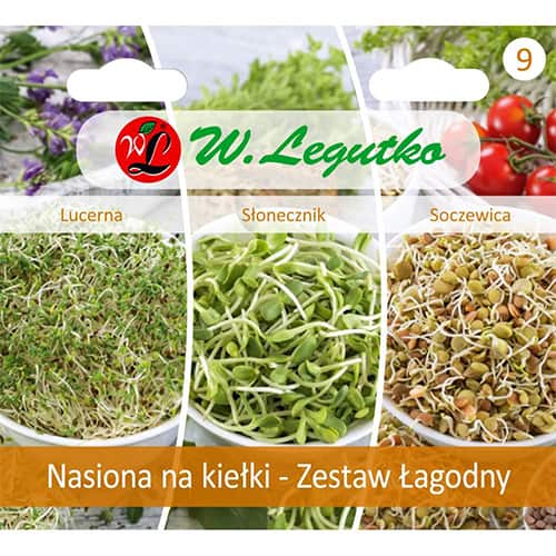 1 szt, Csíra - Csemege keverék, 3 fajtát tartalmazó csomag - Magok: Mod de ambalare: 1 db