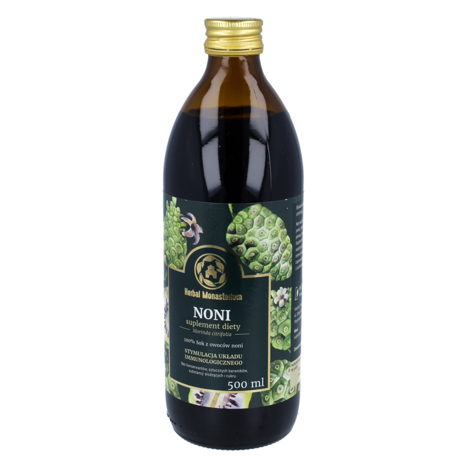 Herbal monasterium noni, sok, 500 ml (data ważności: 31.01.2026)