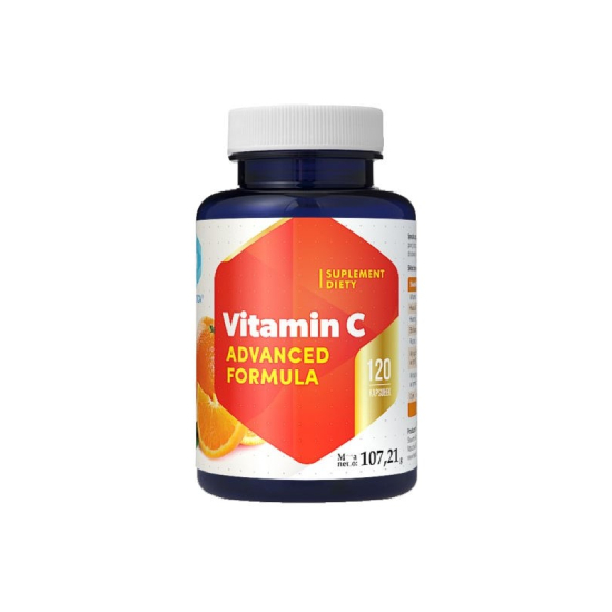 Hepatica vitamin c advanced formula, 120 kapsułek (data ważności: 31.03.2026)