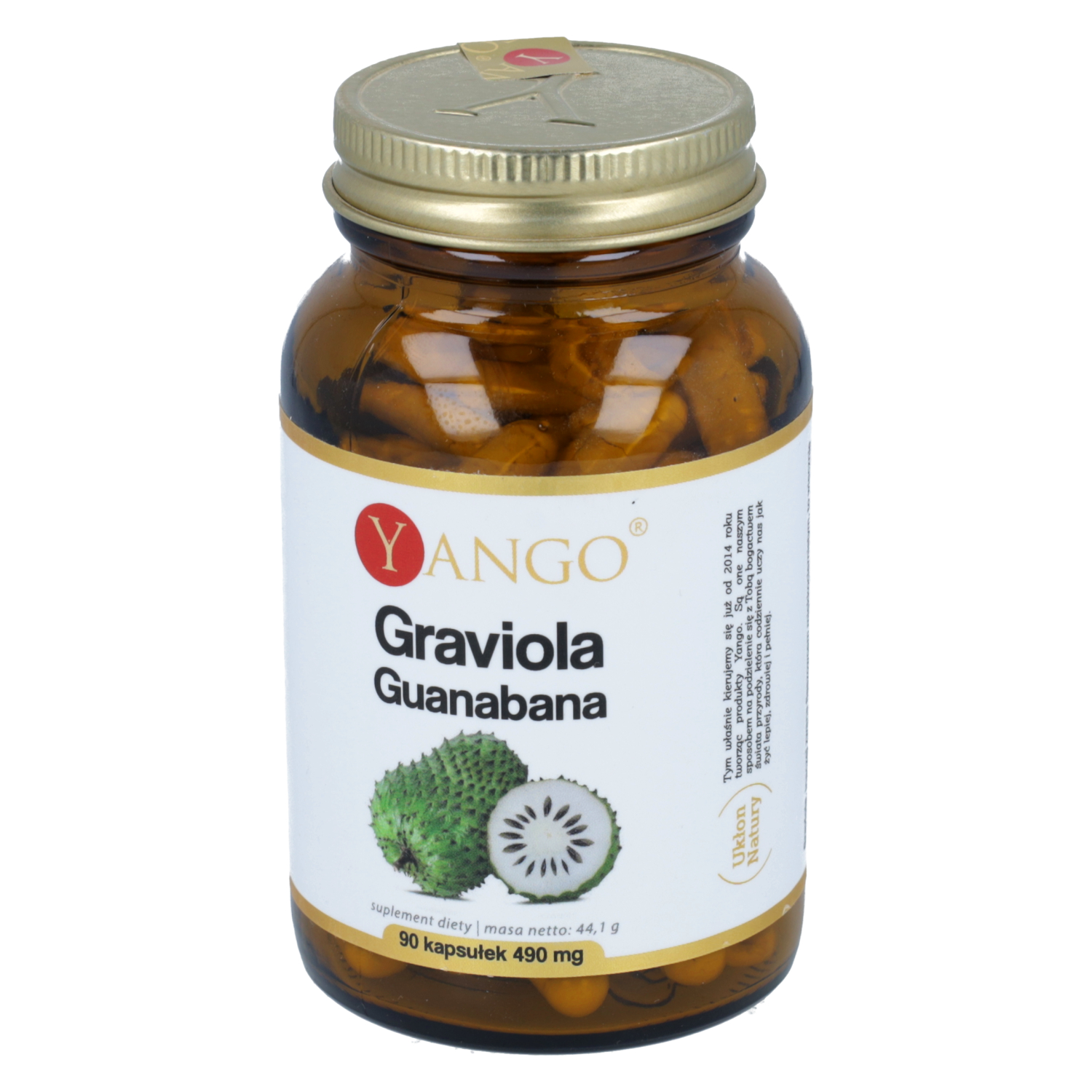 Yango graviola (guanabana), 90 kapsułek